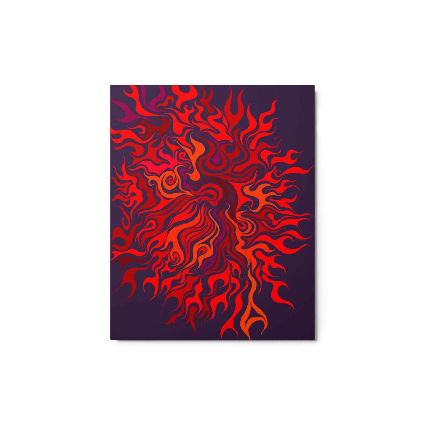 Clarity print on metal by Bryan Dodson. Showing the 8x10 inch print.
