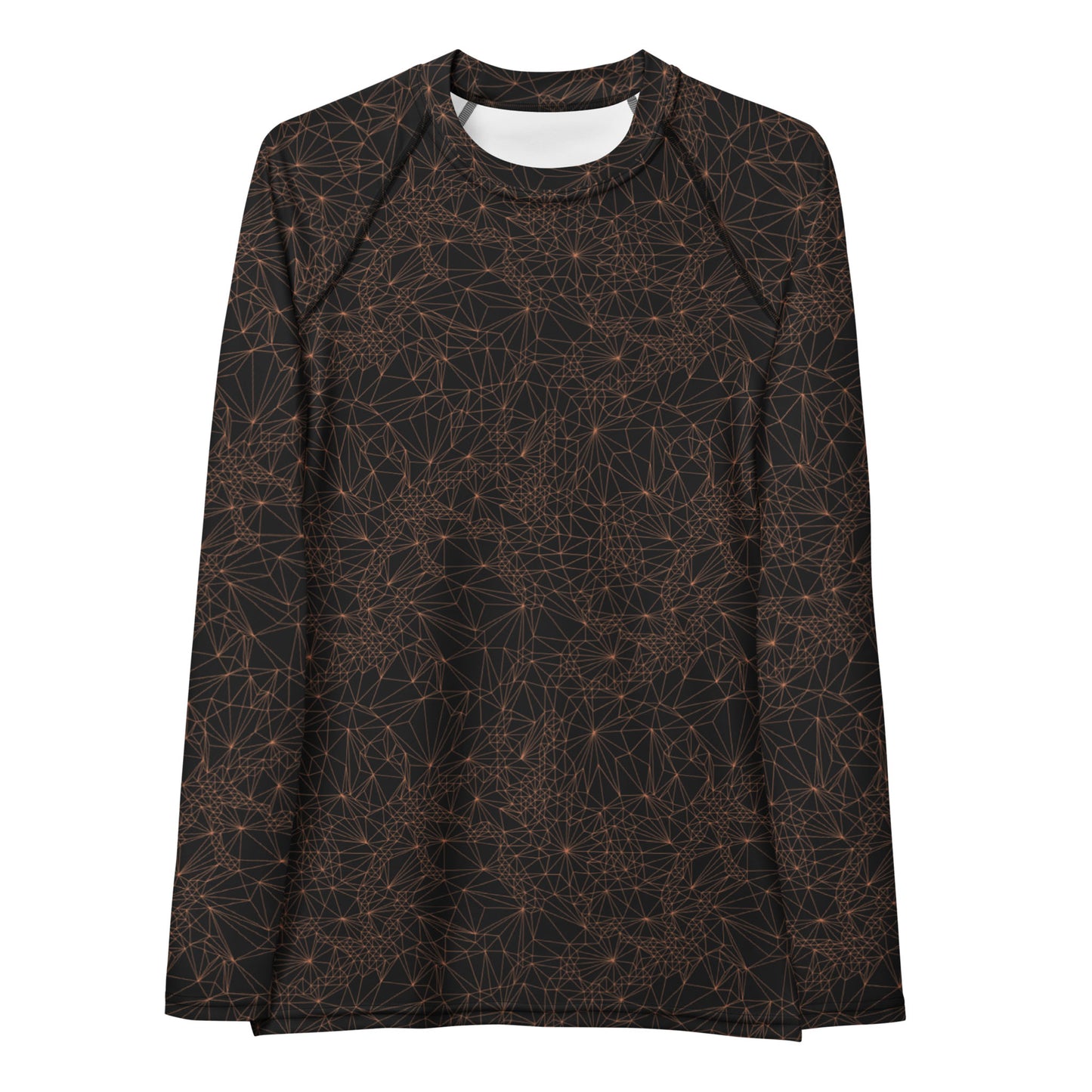 Tri-Mesh Geometric Women's Long Sleeve UV 50 Plus Shirt