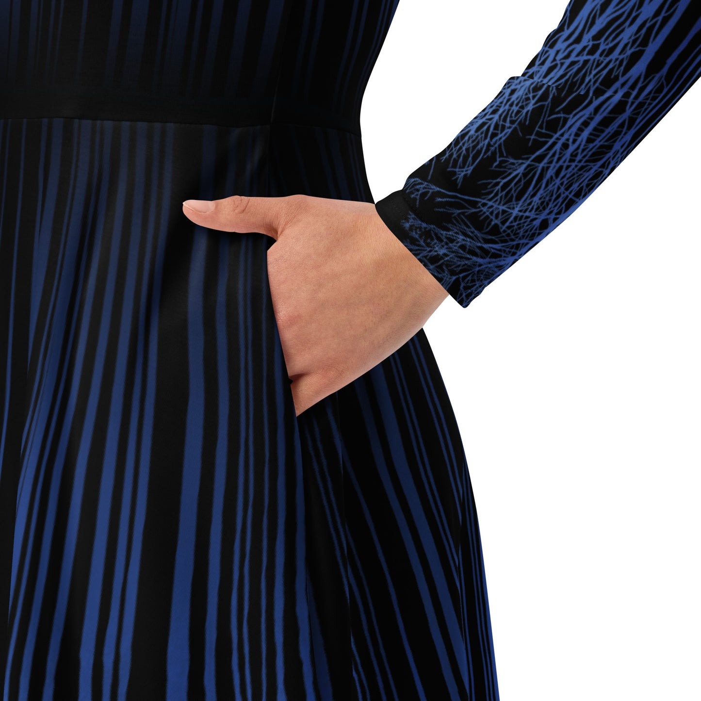 A closer detail of the pockets.