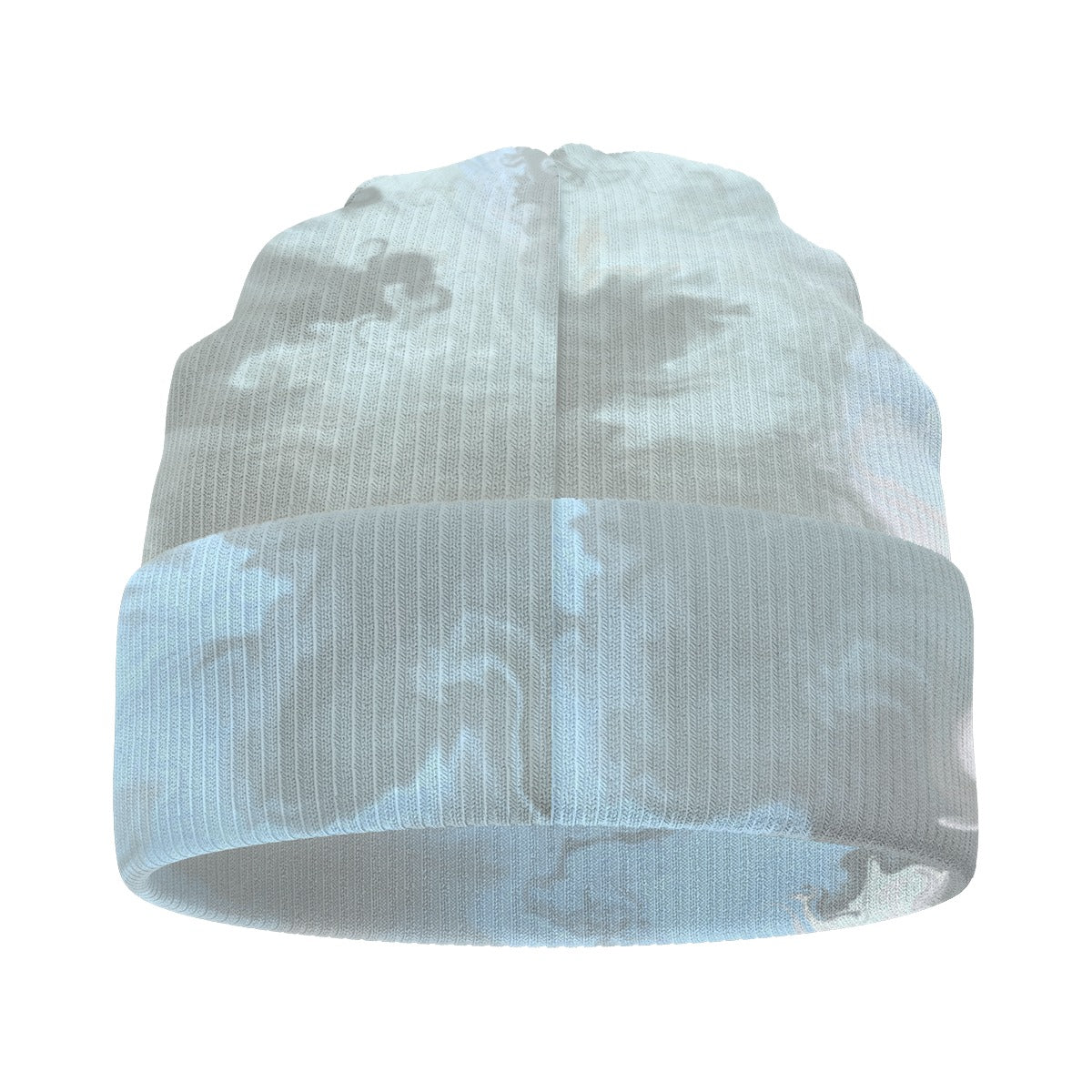 Thought Clouds All-Over-Print Knitted Beanie