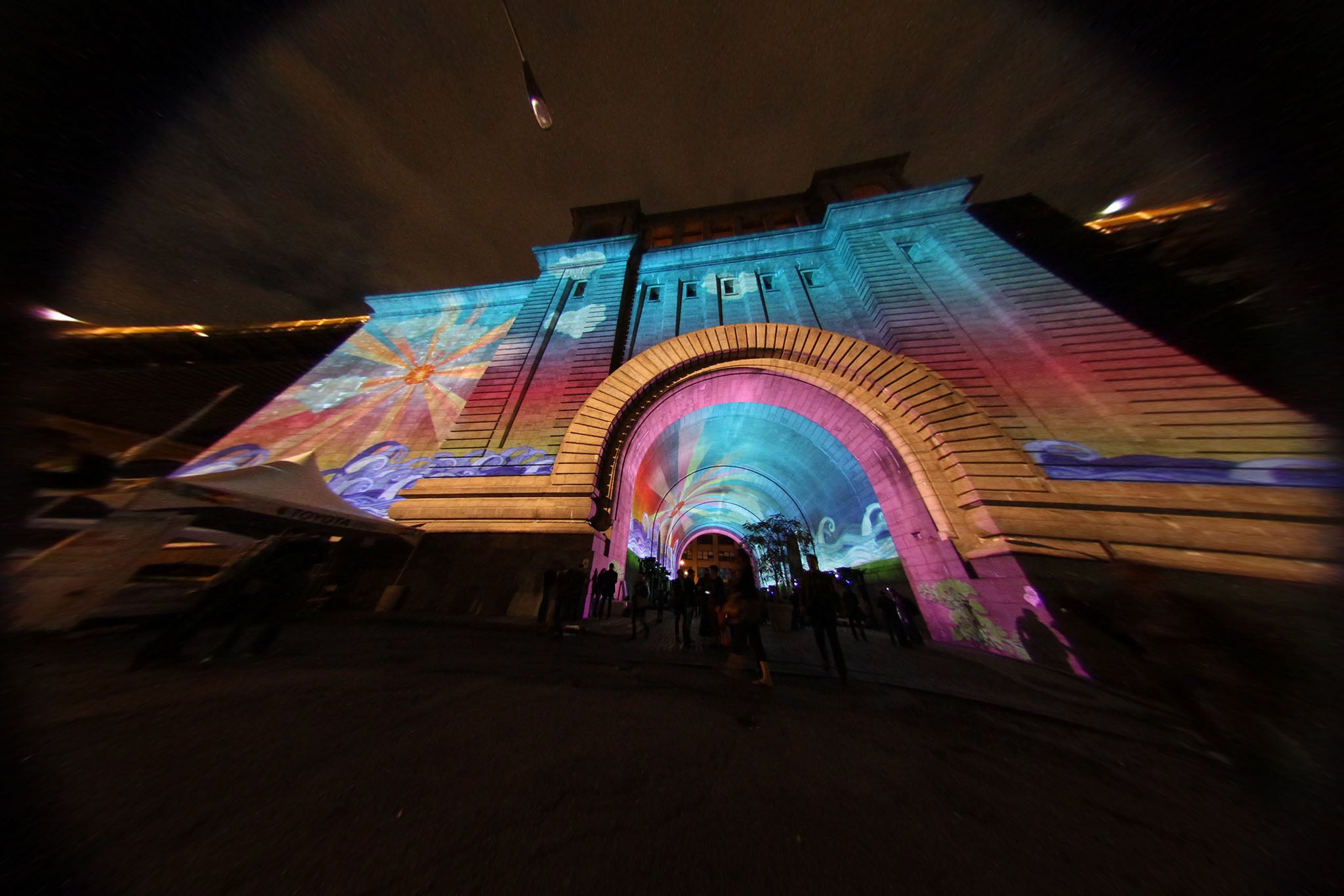 Load video: Immersive portfolio by Integrated Visions, featuring their iconic works using projection mapping and L E Ds.