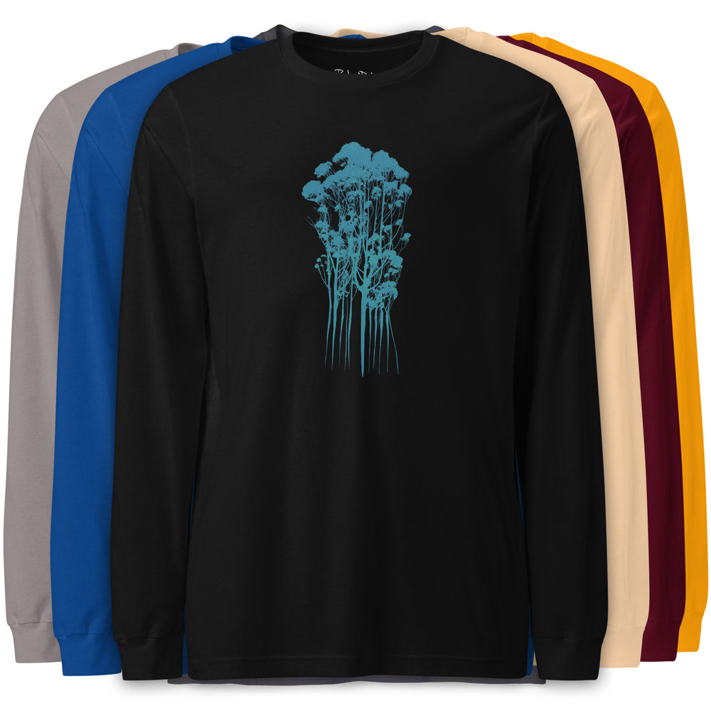 Delicate Trees Long Sleeve T-shirt all the colors
