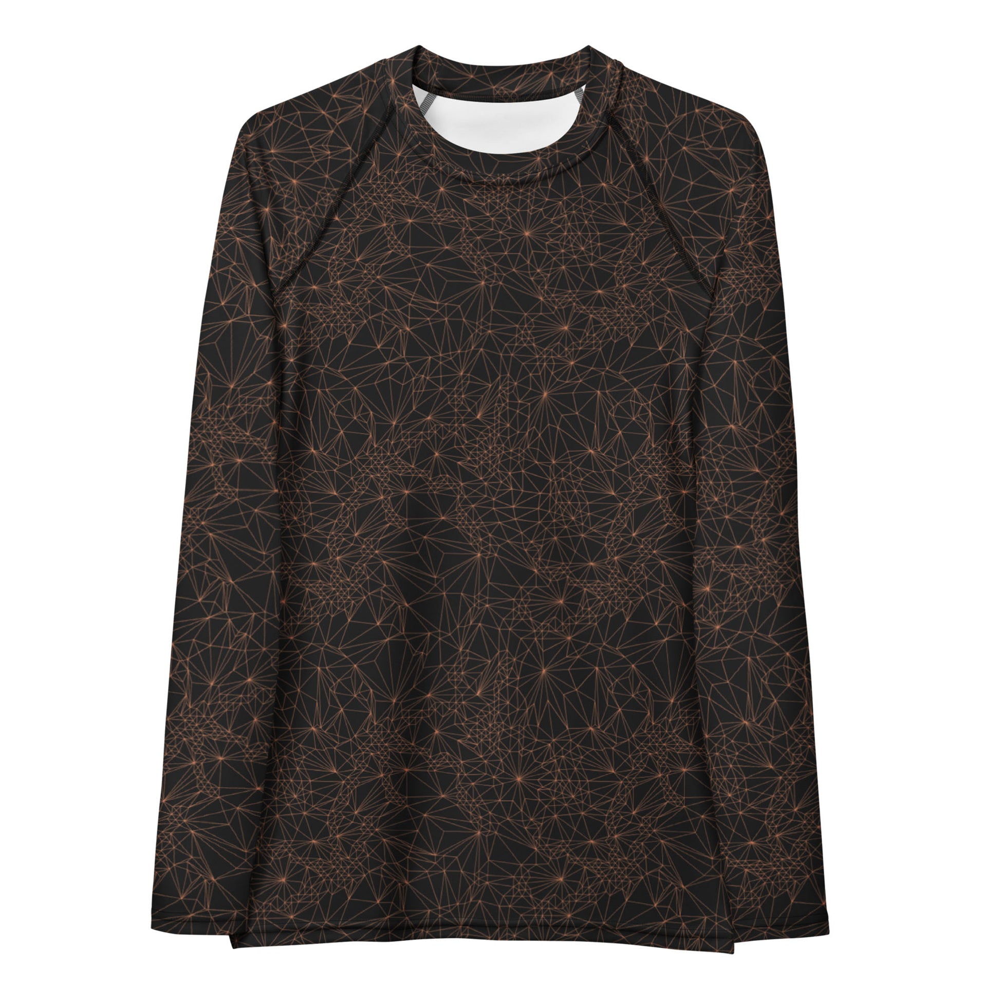 Tri-Mesh Geometric Women's Long Sleeve UV 50 Plus Shirt